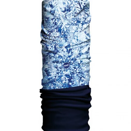 New H.A.D. Originals Winter Fleece Multifunctional Cloth – Snow Crystal/Darkblue Outlet Caps & Multifunctional Cloth