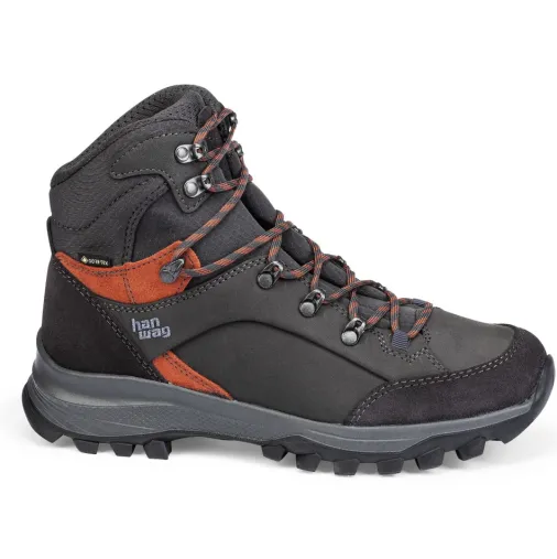 Best Hanwag Banks Lady Gtx Women's Hiking Shoes – Asphalt/Autumn Leaf Outlet Shoes