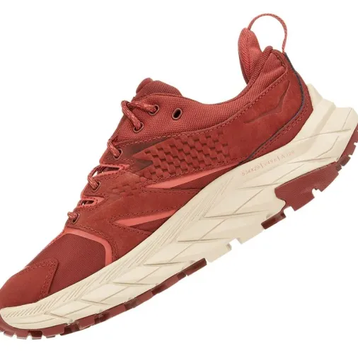Best Sale Hoka Anacapa Low Gtx Women's Hiking Shoes – Cherry Mahogany / Hot Sauce Outlet Shoes