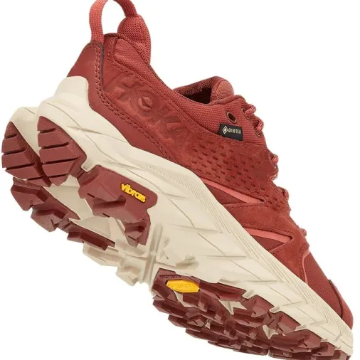 Best Sale Hoka Anacapa Low Gtx Women's Hiking Shoes – Cherry Mahogany / Hot Sauce Outlet Shoes