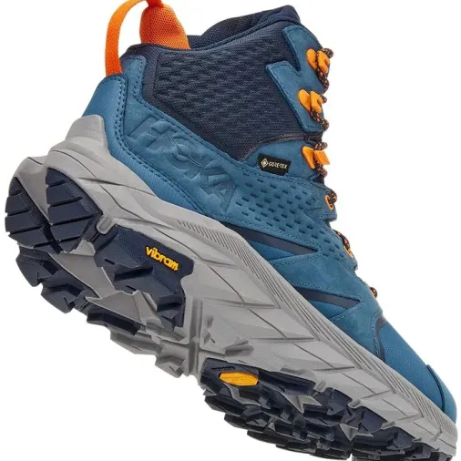 Clearance Hoka Anacapa Mid Gtx Hiking Shoes – Real Teal / Outer Space Sale Shoes