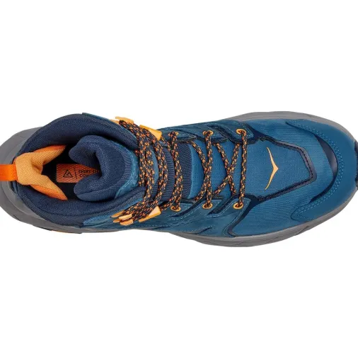Clearance Hoka Anacapa Mid Gtx Hiking Shoes – Real Teal / Outer Space Sale Shoes