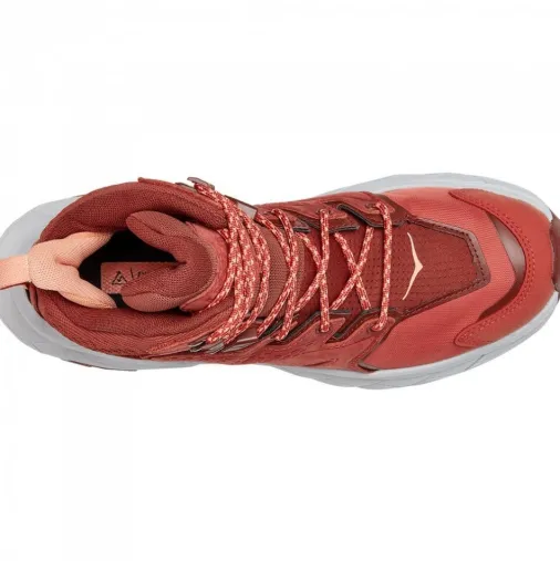Store Hoka Anacapa Mid Gtx Women's Hiking Shoes – Hot Sauce / Cherry Mahogany Outlet Shoes