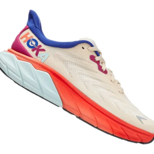 New Hoka Arahi 6 Women's Running Shoes – Short Bread / Fiesta Sale Running Shoes