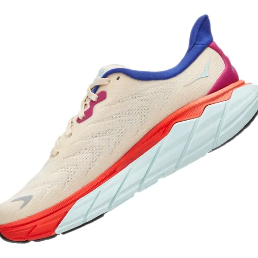 New Hoka Arahi 6 Women's Running Shoes – Short Bread / Fiesta Sale Running Shoes