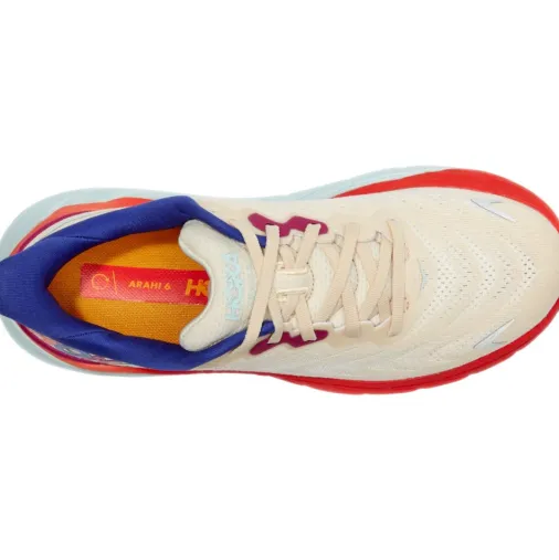 New Hoka Arahi 6 Women's Running Shoes – Short Bread / Fiesta Sale Running Shoes
