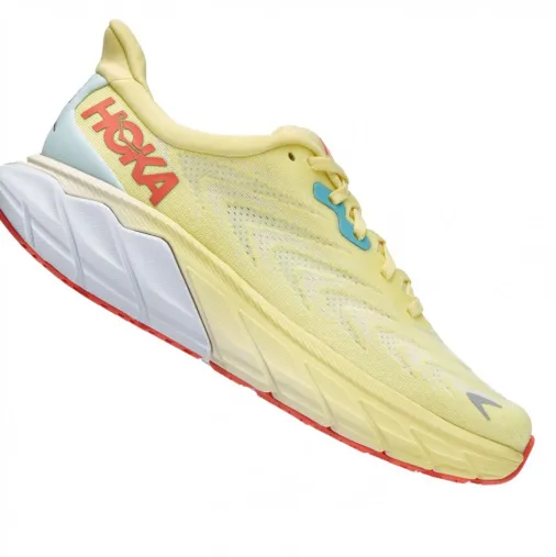 Store Hoka Arahi 6 Women's Running Shoes – Yellow Pear / Sweet Corn Discount Running Shoes