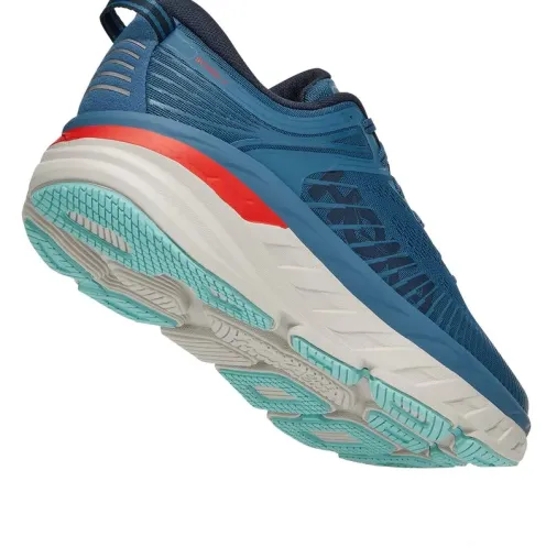 Cheap Hoka Bondi 7 Wide Running Shoes – Real Teal / Outer Space Sale Running Shoes