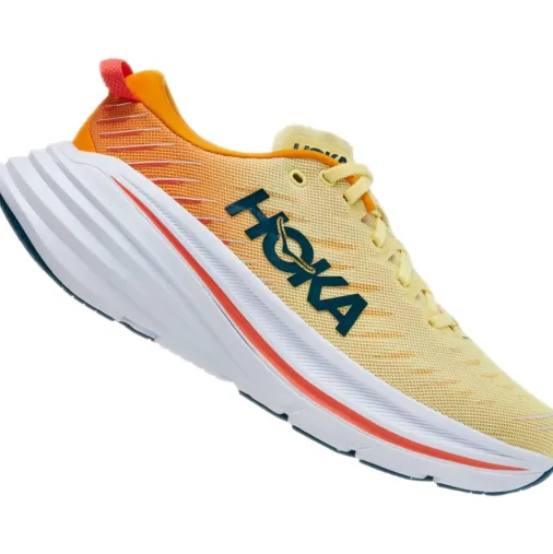 Store Hoka Bondi X Running Shoes – Yellow Pear / Radiant Yellow Outlet Running Shoes