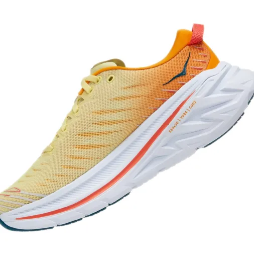 Store Hoka Bondi X Running Shoes – Yellow Pear / Radiant Yellow Outlet Running Shoes