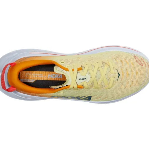 Store Hoka Bondi X Running Shoes – Yellow Pear / Radiant Yellow Outlet Running Shoes