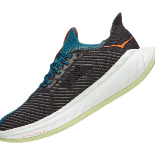Shop Hoka Carbon X 3 Running Shoes – Blue Coral / Black Outlet Running Shoes