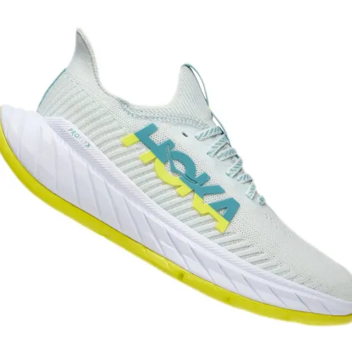 Clearance Hoka Carbon X 3 Women's Running Shoes – Billowing Sail / Evening Primrose Discount Running Shoes