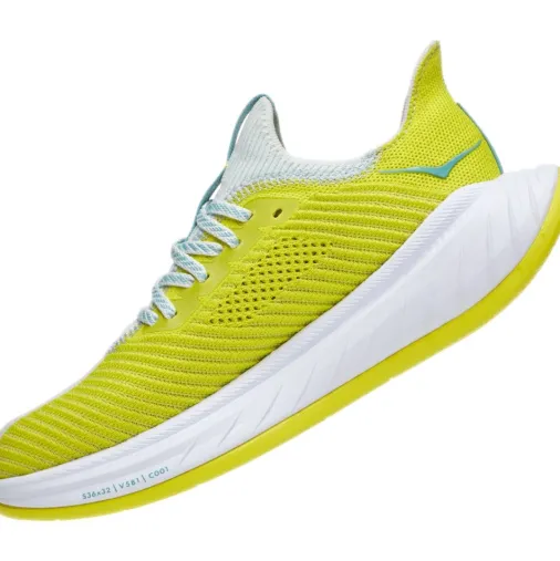 Clearance Hoka Carbon X 3 Women's Running Shoes – Billowing Sail / Evening Primrose Discount Running Shoes