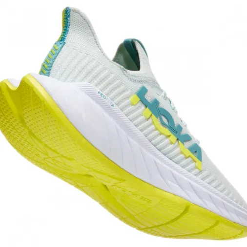 Clearance Hoka Carbon X 3 Women's Running Shoes – Billowing Sail / Evening Primrose Discount Running Shoes