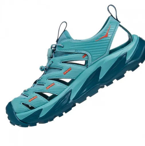 Discount Hoka Hopara Women's Mountain Sandals – Coastal Shade / Blue Coral Sale Shoes