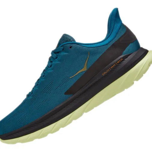 Flash Sale Hoka Mach 4 Running Shoes – Blue Coral / Black Discount Running Shoes