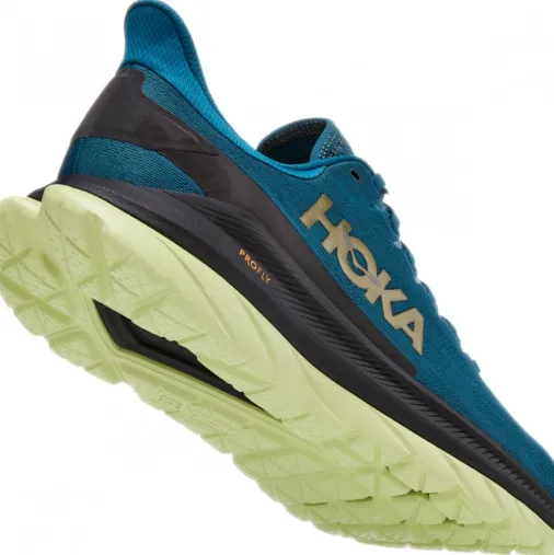 Flash Sale Hoka Mach 4 Running Shoes – Blue Coral / Black Discount Running Shoes