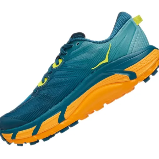 Hot Hoka Mafate Speed 3 Running Shoes – Coastal Shade / Radiant Yellow Outlet Running Shoes