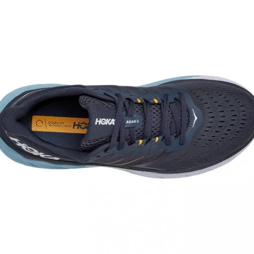 New Hoka One One Arahi 5 Running Shoes – Ombre Blue / Blue Fog Sale Running Shoes