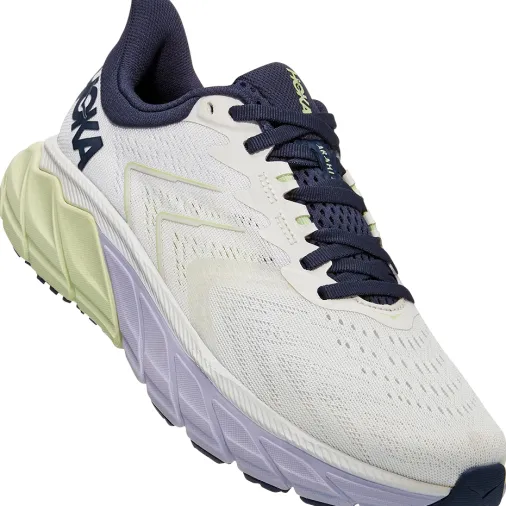 Flash Sale Hoka One One Arahi 5 Wide Women's Running Shoes – Blanc De Blanc / Outer Space Sale Running Shoes