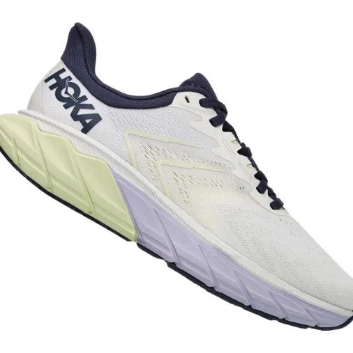 Flash Sale Hoka One One Arahi 5 Wide Women's Running Shoes – Blanc De Blanc / Outer Space Sale Running Shoes
