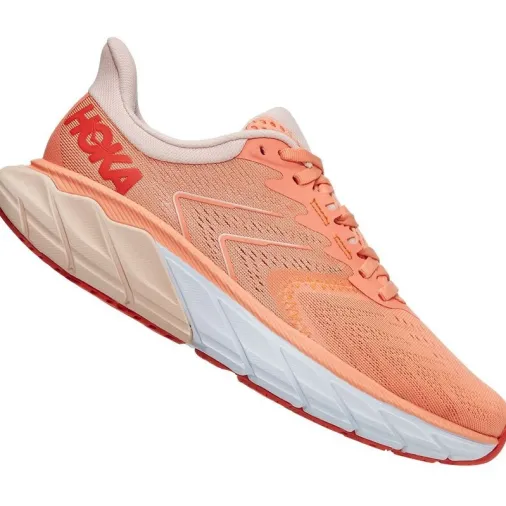 Best Hoka One One Arahi 5 Women's Running Shoes – Cantaloupe / Silver Peony Discount Running Shoes