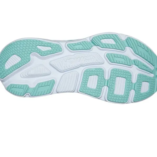 Sale Hoka One One Bondi 7 Wide Women's Running Shoes – Aquarelle / Eggshell Blue Sale Running Shoes