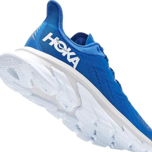 Best Sale Hoka One One Clifton Edge Running Shoes – Turkish Sea / White Outlet Running Shoes