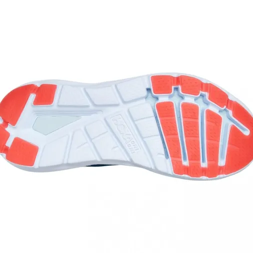 Best Hoka One One Elevon 2 Women's Running Shoes – Moroccan Blue / Hot Coral Outlet Running Shoes