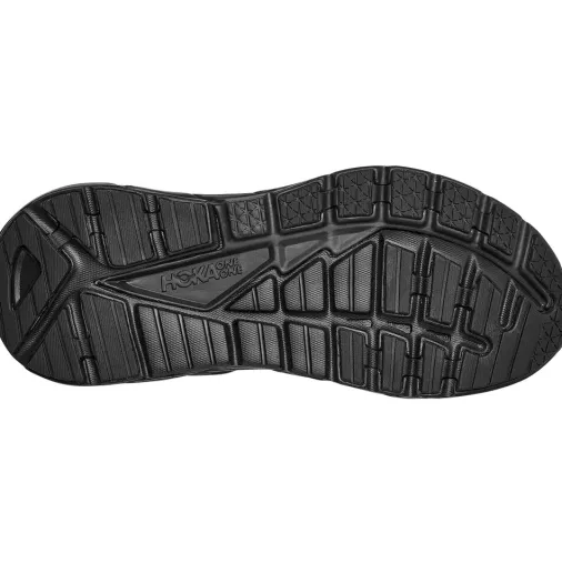 Cheap Hoka One One Gaviota 3 Wide Women's Running Shoes – Black / Black Outlet Running Shoes