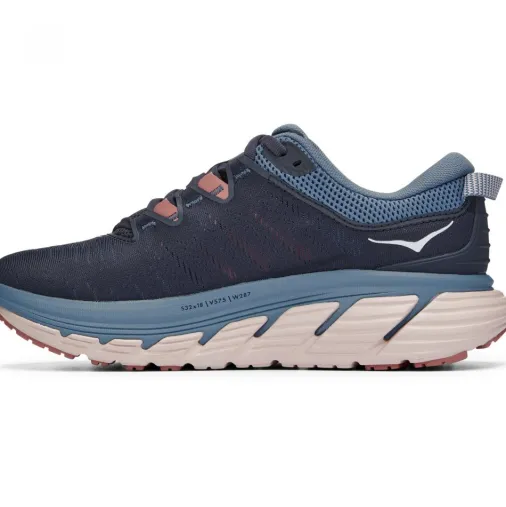Best Hoka One One Gaviota 3 Wide Women's Running Shoes – Ombre Blue / Rosette Discount Running Shoes