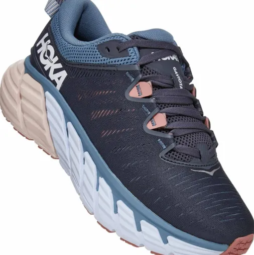 Best Hoka One One Gaviota 3 Wide Women's Running Shoes – Ombre Blue / Rosette Discount Running Shoes