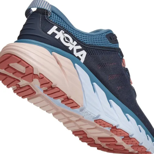 Best Hoka One One Gaviota 3 Wide Women's Running Shoes – Ombre Blue / Rosette Discount Running Shoes