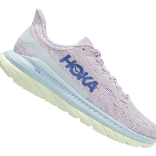 Sale Hoka One One Mach 4 Women's Running Shoes – Orchid Hush / Iris Bloom Outlet Running Shoes