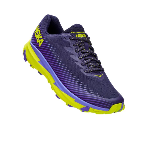 New Hoka One One Torrent 2 Running Shoes – Black Iris / Evening Primrose Discount Running Shoes