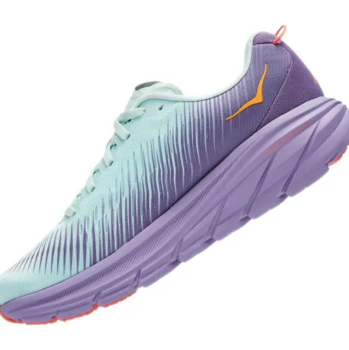 Outlet Hoka Rincon 3 Women's Running Shoes – Blue Glass / Chalk Violet Outlet Running Shoes