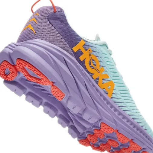 Outlet Hoka Rincon 3 Women's Running Shoes – Blue Glass / Chalk Violet Outlet Running Shoes