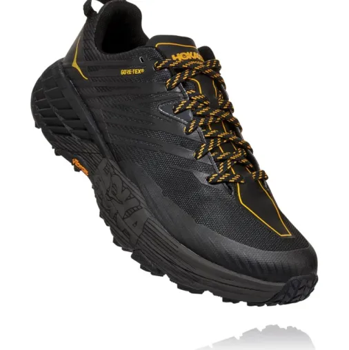 Shop Hoka Speedgoat 4 Gore-Tex Running Shoes – Anthracite / Dark Gull Grey Discount Running Shoes