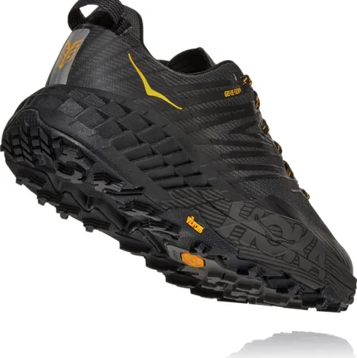 Shop Hoka Speedgoat 4 Gore-Tex Running Shoes – Anthracite / Dark Gull Grey Discount Running Shoes