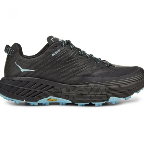 Shop Hoka Speedgoat 4 Gore-Tex Women's Running Shoes – Anthracite / Dark Gull Grey Outlet Running Shoes