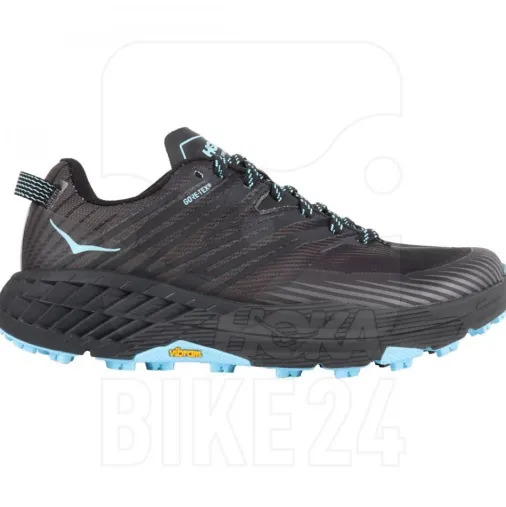 Shop Hoka Speedgoat 4 Gore-Tex Women's Running Shoes – Anthracite / Dark Gull Grey Outlet Running Shoes