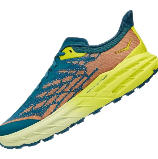 Flash Sale Hoka Speedgoat 5 Running Shoes – Blue Coral / Evening Primrose Discount Running Shoes