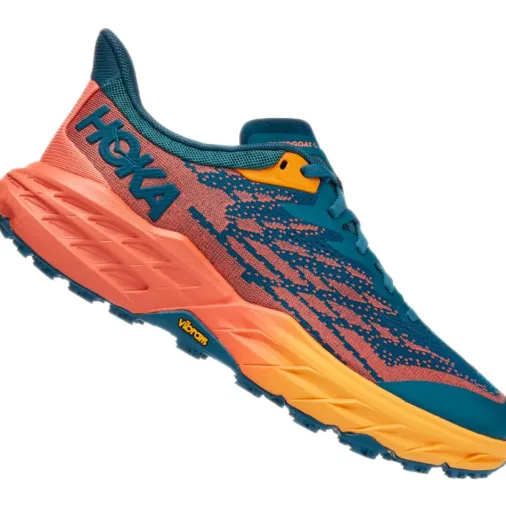Cheap Hoka Speedgoat 5 Women's Running Shoes – Blue Coral / Camellia Outlet Running Shoes