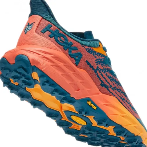 Cheap Hoka Speedgoat 5 Women's Running Shoes – Blue Coral / Camellia Outlet Running Shoes