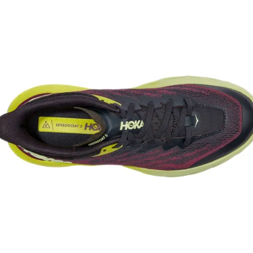 Hot Hoka Speedgoat 5 Women's Running Shoes – Blue Graphite / Evening Primrose Outlet Running Shoes