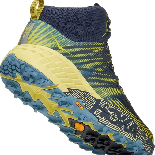 Store Hoka Speedgoat Mid 2 Gore-Tex Running Shoes – Ombre Blue / Blue Sheen Discount Running Shoes