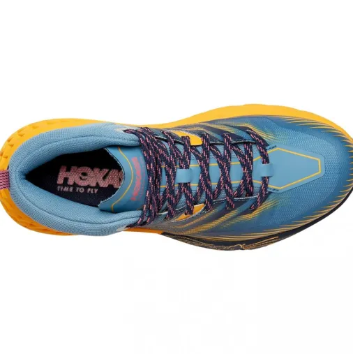 Flash Sale Hoka Speedgoat Mid 2 Gore-Tex Women's Running Shoes – Provincial Blue / Saffron Sale Running Shoes